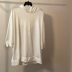 Oversized Wings Print Hoodie XL